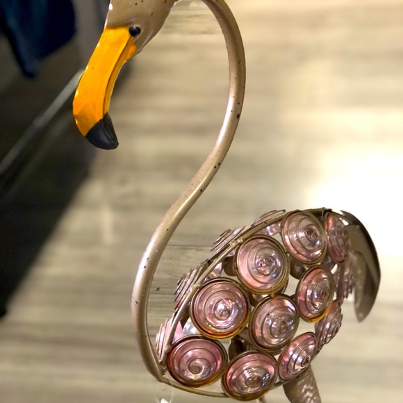 Decorative flamingo stand - Picture 1 of 2